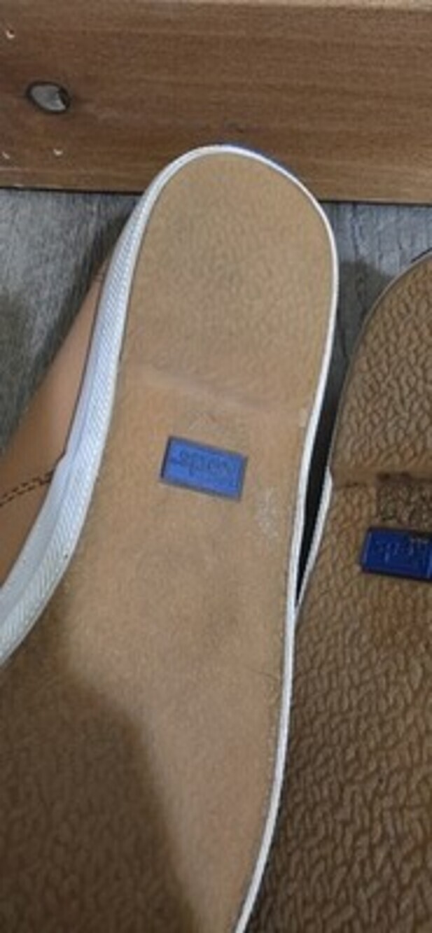 Keds Chillax Slip On Shoes Womens 7.5 Faux Leather Rainbow Casual Low Tops - Picture 6 of 9
